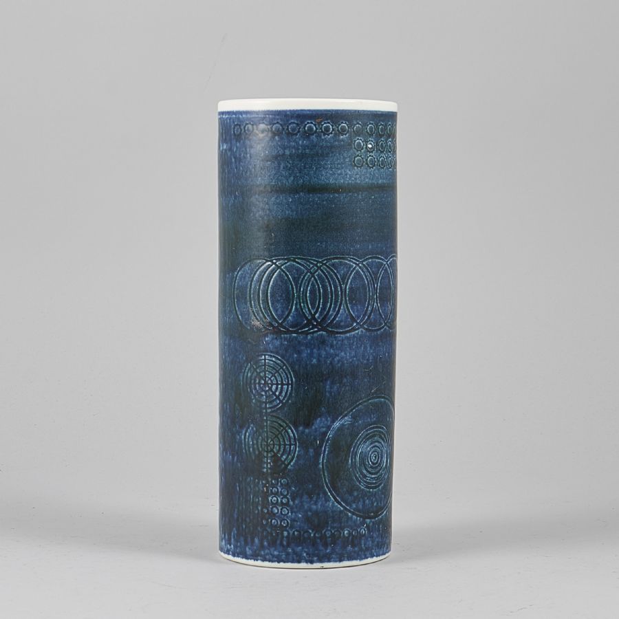 Vas, Sarek, Olle Alberius (1926-1993), Rörstrand, höjd: 30 cm